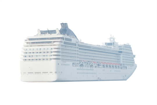 The image of cruise ship
