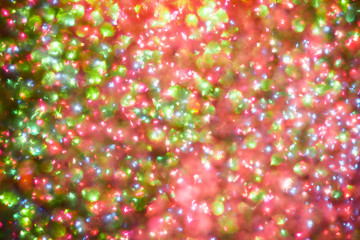 Green abstract glitter shiny background.