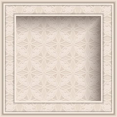 Square ornamental frame