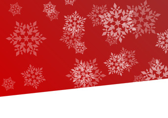 Winter background white snowflakes falling Christmas and New Yea