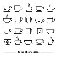 cup of coffe icons