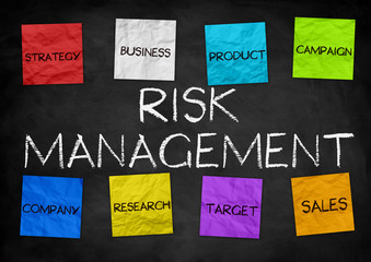 Risk Management - business illustration background