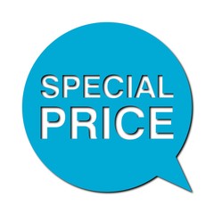 Speech Bubble special price with shadow