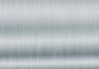 Obraz premium Metal background or texture of brushed steel plate with reflections Iron plate and shiny