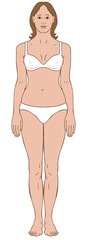 Female Body Illustration
