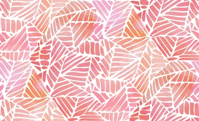 Deurstickers Watercolor abstract seamless pattern. Vector illustration © vilicreates