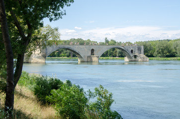 Pont Saint Benezet in Avignon, France