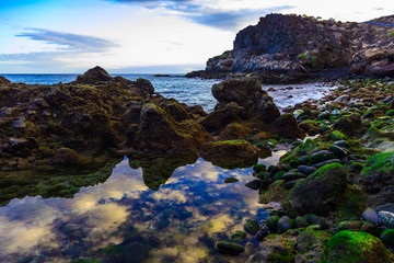 Stone Coast or Shore of Atlantic Ocean