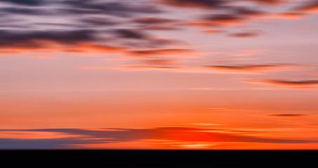 Sunset abstraction
