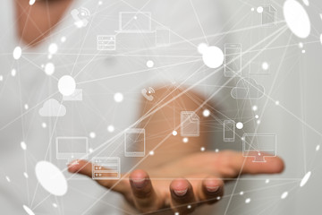 Obraz premium network
