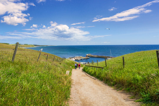 Naturlandschaft in Ystad, Schweden