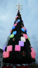 Obraz premium Sapin de Noël géant