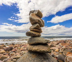 Strand in Ystad, Schweden