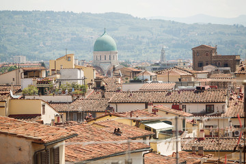 View over the rooftops of Florence