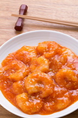 エビのチリソース 
タイトル変更