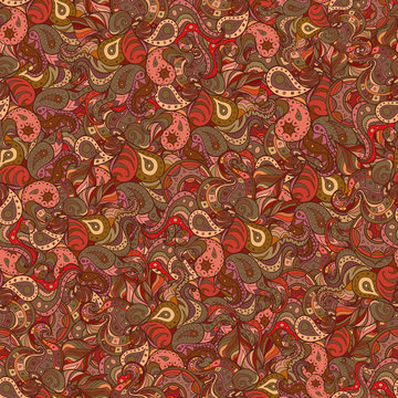 Vector doodle abstract pattern