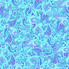 Vector abstract doodle pattern
