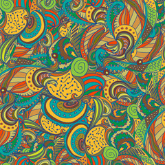 Vector abstract seamless pattern