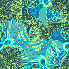 Vector infinity abstract pattern