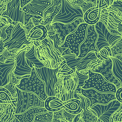 Vector infinity abstract pattern