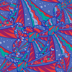 Vector abstract border