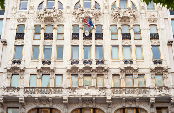 Liberty building of the Consulate of Austria