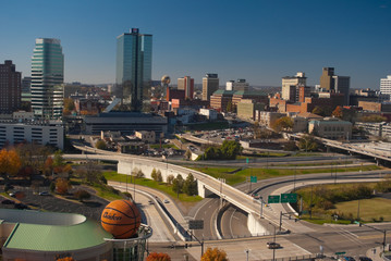 Downtown Knoxville, Tennessee skyline - obrazy, fototapety, plakaty