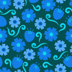 Floral seamless pattern