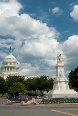 Nation Capitol building in Washington DC, USA