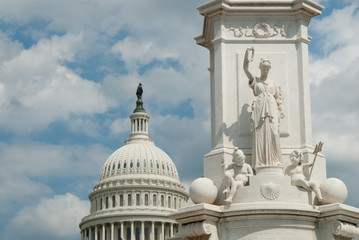Nation Capitol building in Washington DC, USA