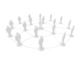 social network concept