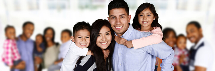 Happy Young Families