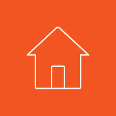 House line icon.