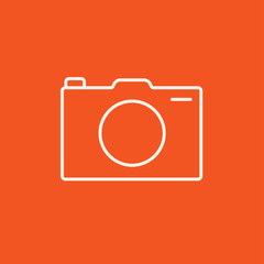 Camera line icon.