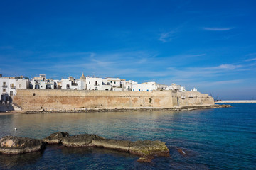 Panoramic view of Monopoli. Puglia. Italy.