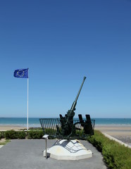 Débarquement en Normandie: mémorial.