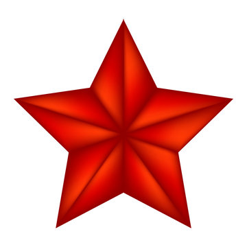 Christmas star of Bethlehem vector symbol, icon  design. illustration isolated on white background.