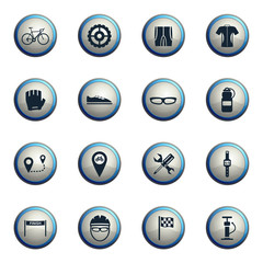 Bycicle simply icons