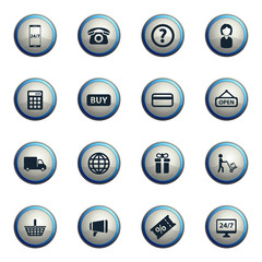 E-commerce simply icons