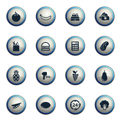 Grocery simply icons