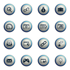 SEO and development simply icons