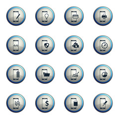 Smartphone simply icons