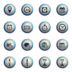 Time simply icons