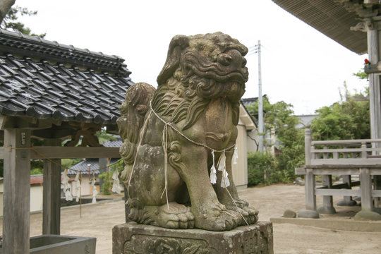 An image of Japanese local Shinto shrine.
