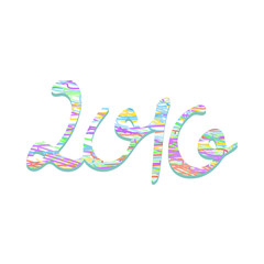 2016 New Year hand lettering design