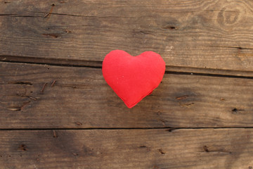 Red heart - happy Valentine