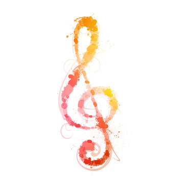 Vector Illustration of an Abstract Music Design