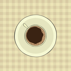 vector illustration-cup of coffee