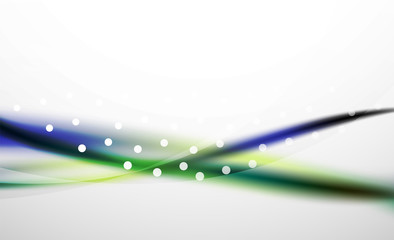 Colorful wave line, abstract background with light and shadow effects