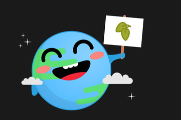 Earth vector illustration